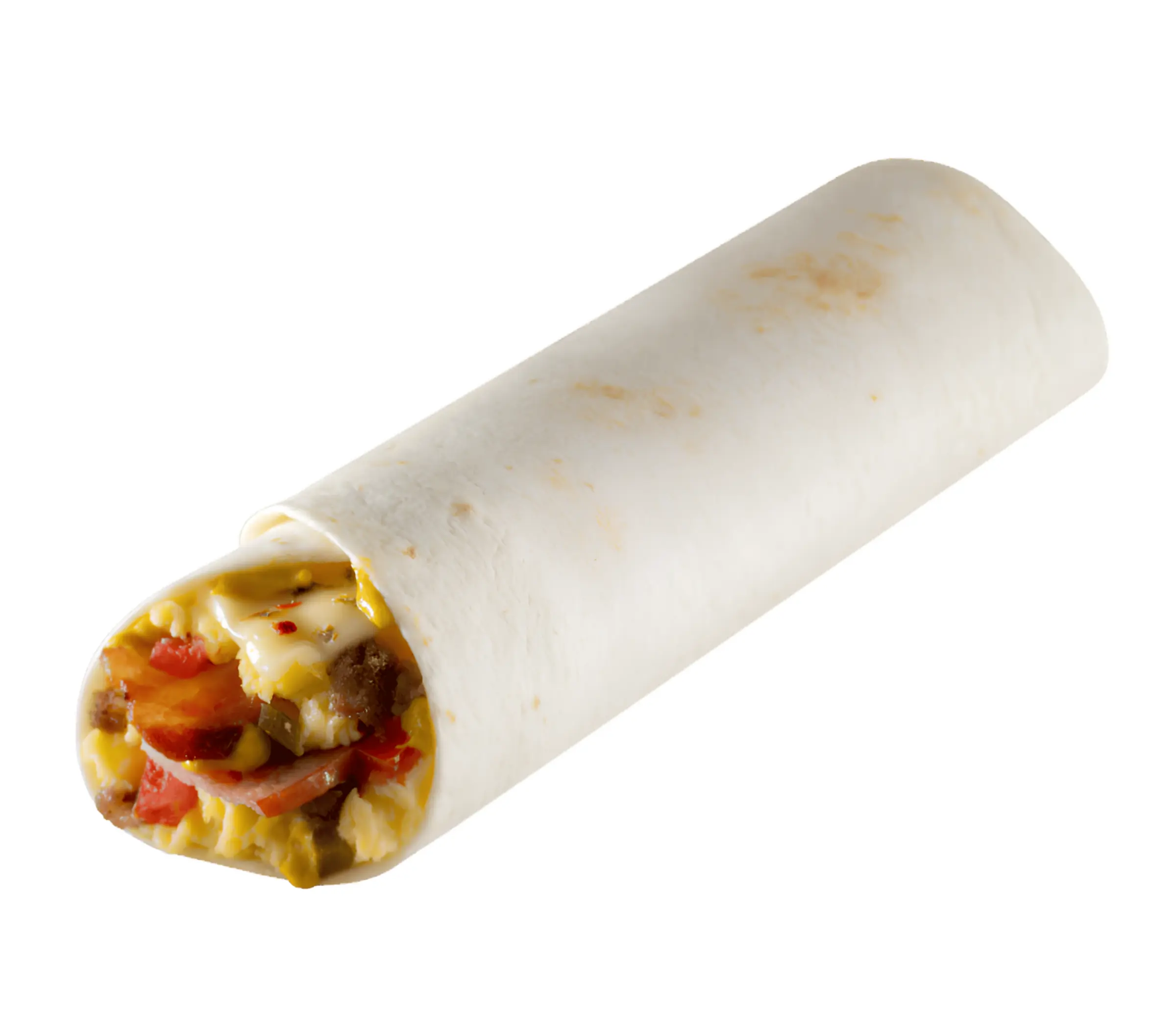 3 Meat Breakfast Burrito – Braum's menu