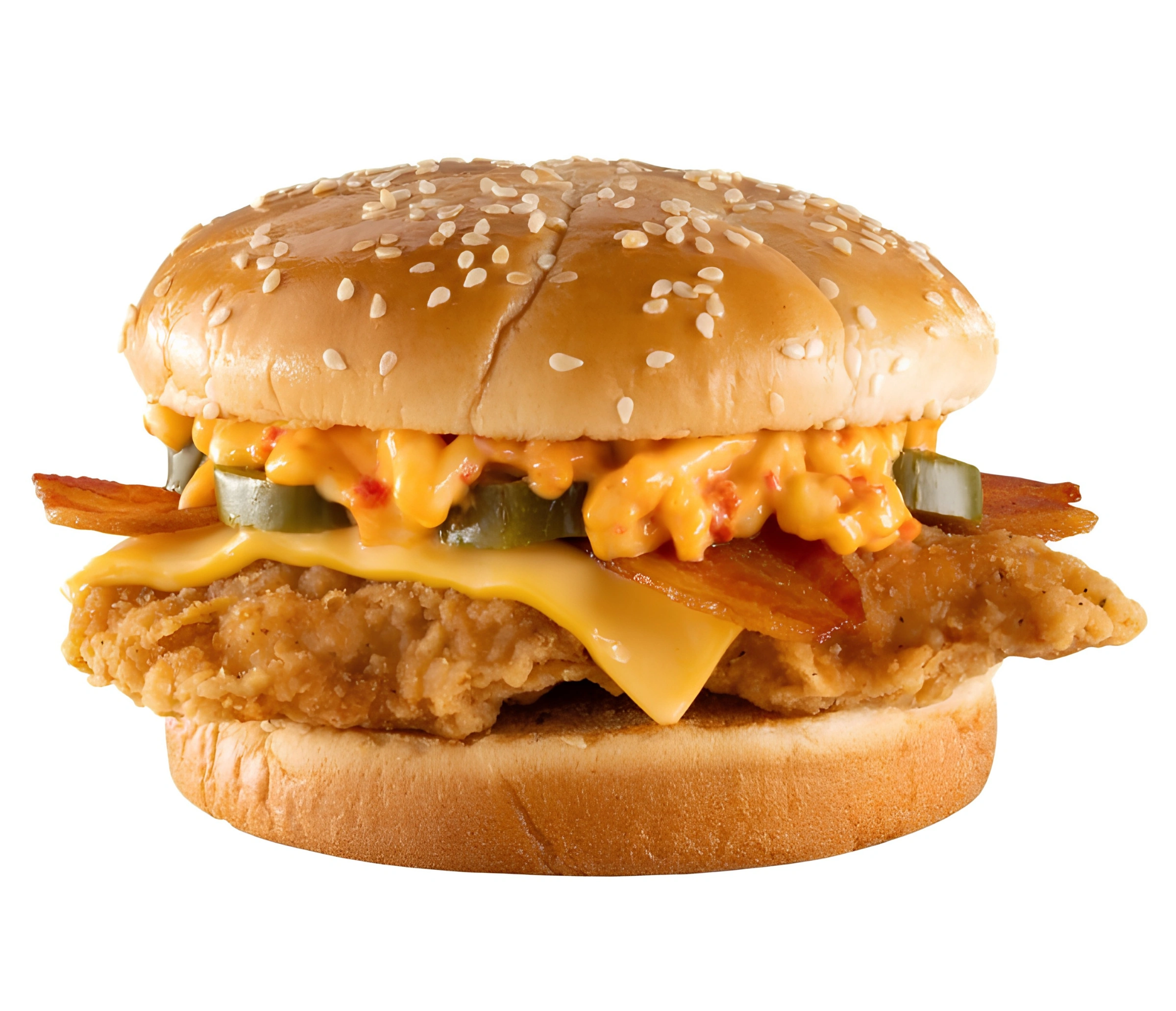 Spicy Chicken Pimento Bacon Sandwich – Braum’s menu