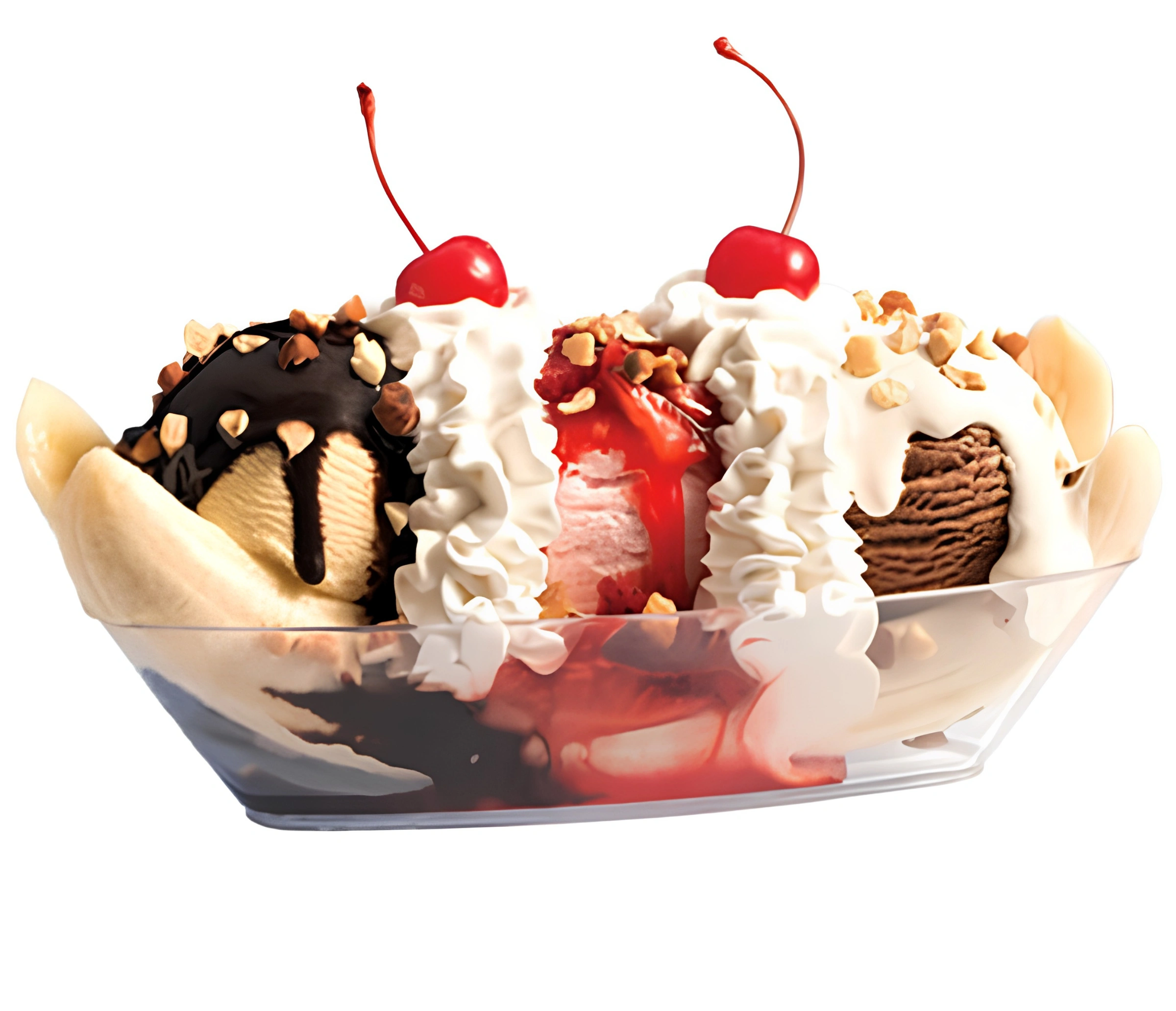 Banana Split – Braum’s menu