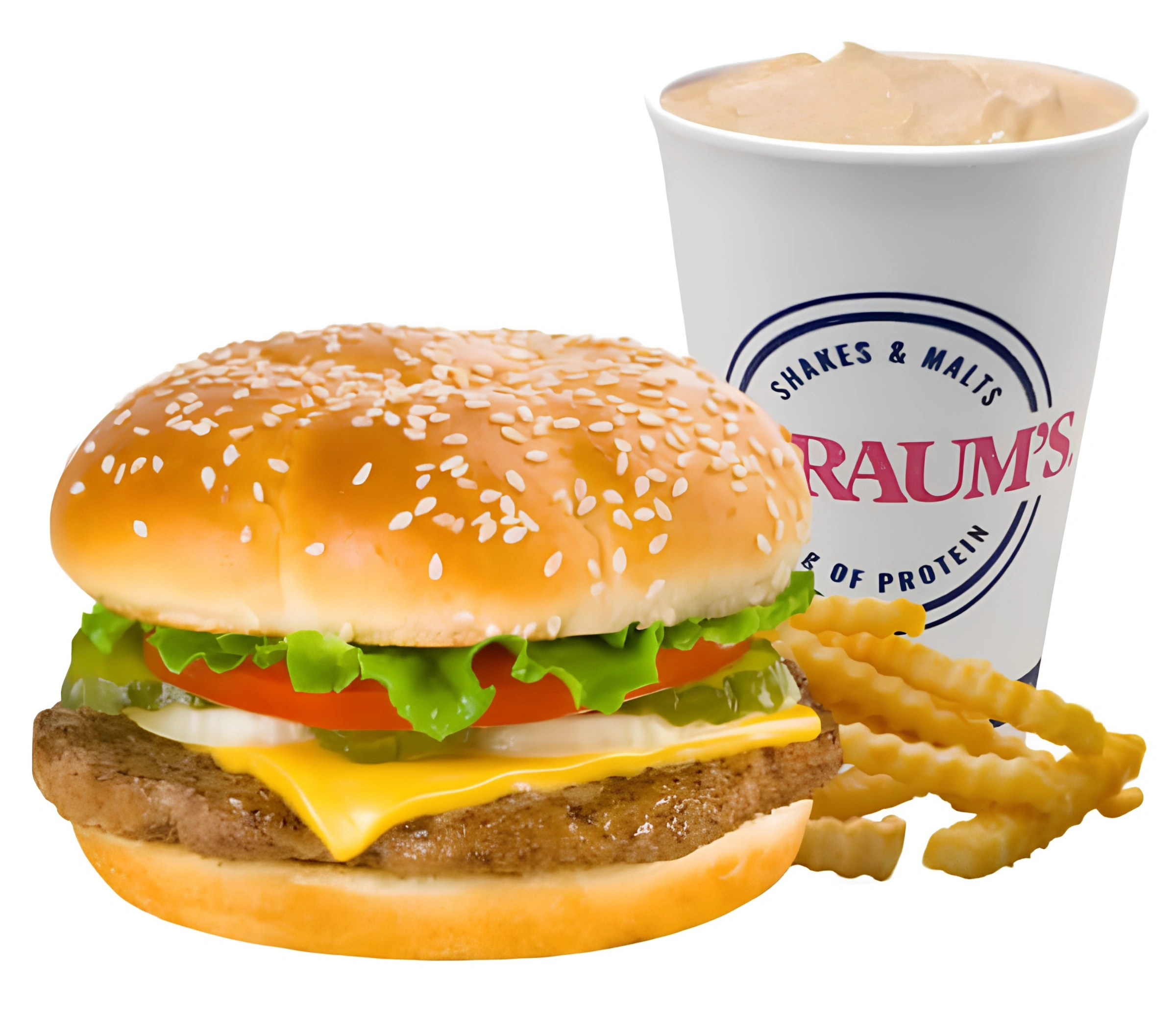Quarter Lb. Cheeseburger Combo #1 – Braum’s menu
