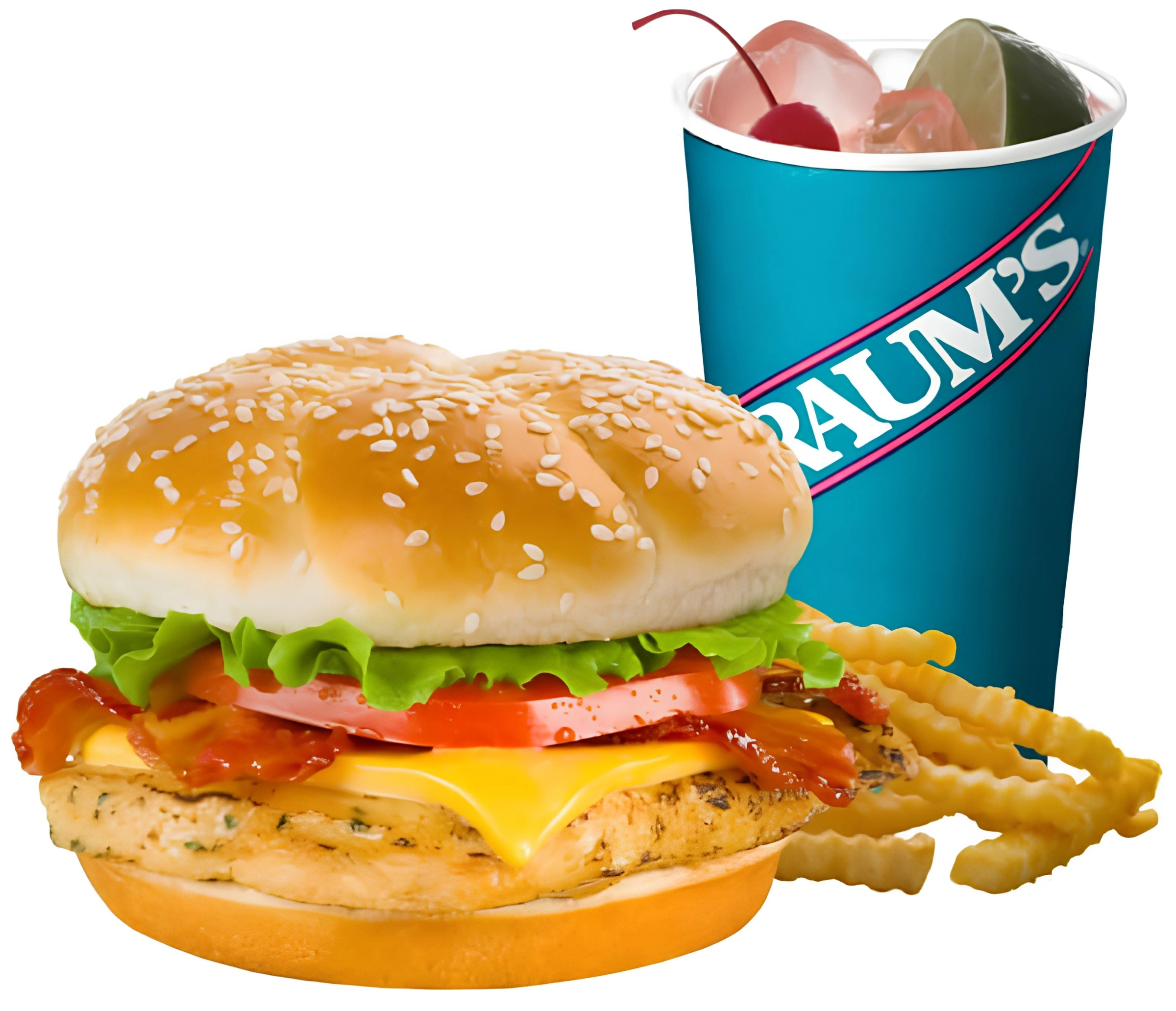 Chicken Club Sandwich Combo #8 – Braum’s menu